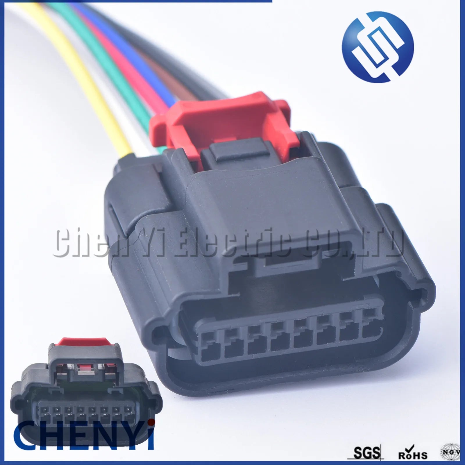8 Pin Mass Air Flow MAF Meter Sensor Plug waterproof Connector ATSSPB-C08C-1AK for Chevrolet Buick Cadillac GMC OPEL with wires
