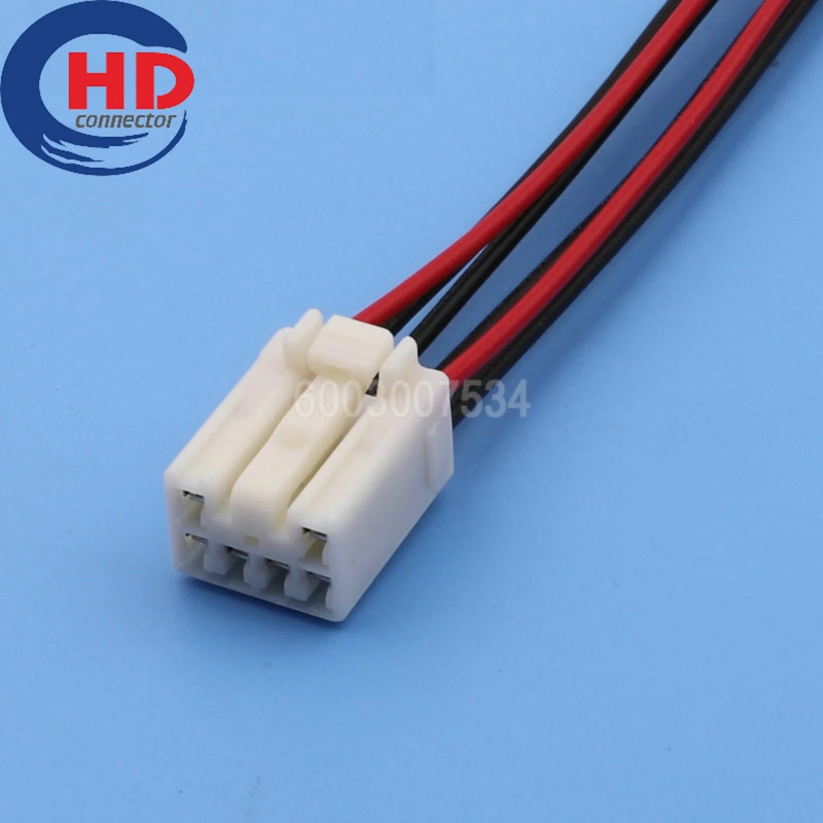 6 Pin 2.2mm Unsealed MG651044 Automotive Wire Connector Female Motorcycle Electrical Harnesses Wiring HarnessSocket