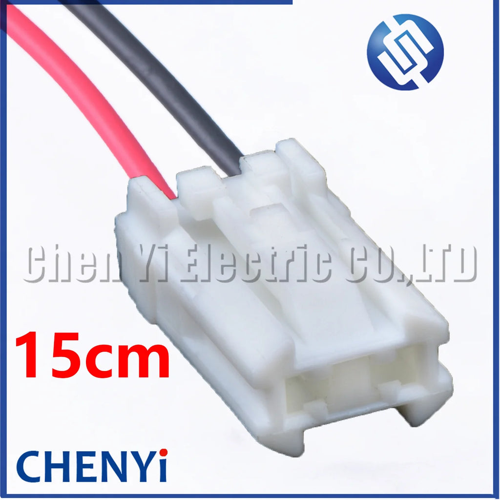 2 Pin CD Player Antenna Conversion Plug Car door lamp license plate lamp high mounted brake lamp plug 90980-11148 For Toyota