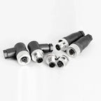 1Pcs M12 12MM Sensor Connector Straight Angle Male Female Waterproof Screw Threaded Plug Coupling 4 5 8 Pin PG7