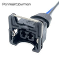 1 Set 2 Pin Car Fuel Injector Junior Power Mini Timer Electrical Cable Connectors Wiring Harness Plug 282189-1 282762-1