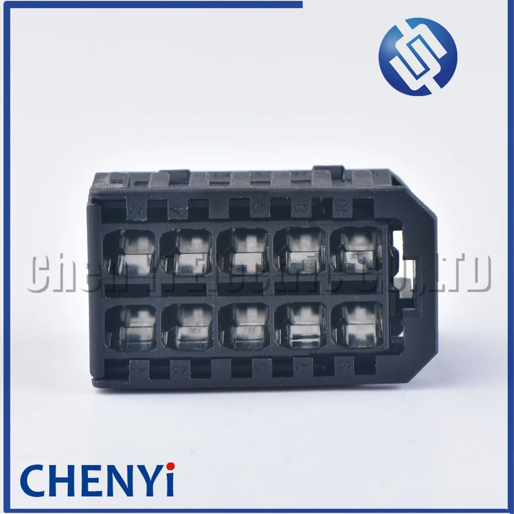 1 Set 10 Pin 2.8 Series female Automobile Unsealed Connetor 1418994-1 With Terminals The truck Wiring Socket Auto Parts plug