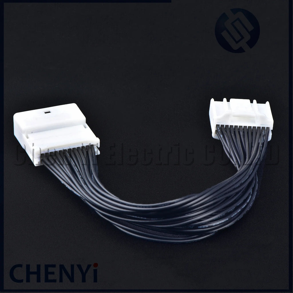 8/12/16/20/24/28/32/40 Pin Car Navigation Automotive Audio vehicle central control Connector Male and female 20cm extension plug
