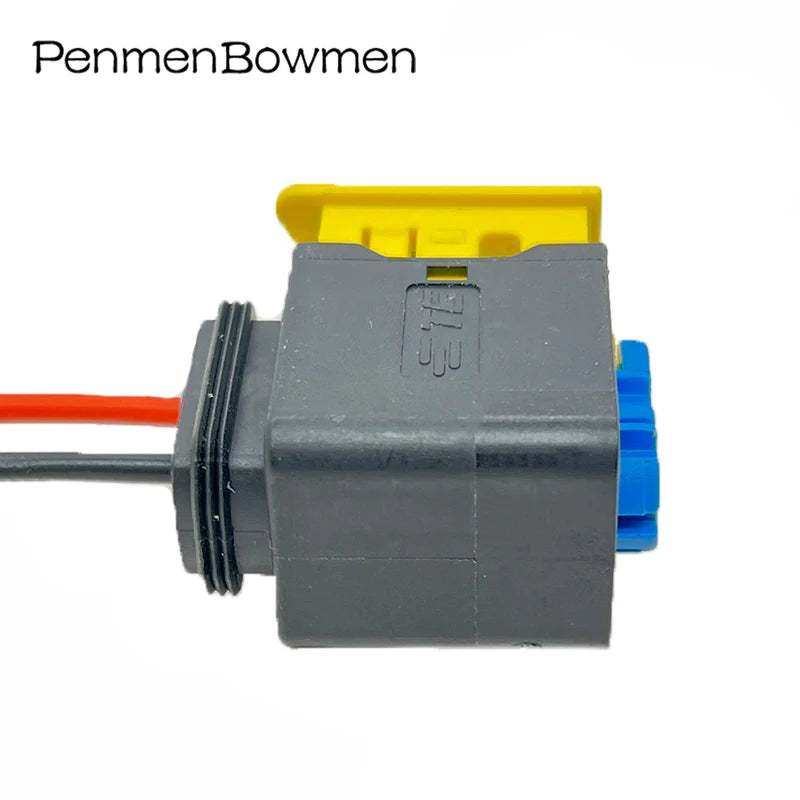 1 Set 2 Pin Car New Energy Vehicle Nitrogen Oxygen Electrical Cable Connectors Female Wire Harness Plug 4-1418483-1 0-1418451-1