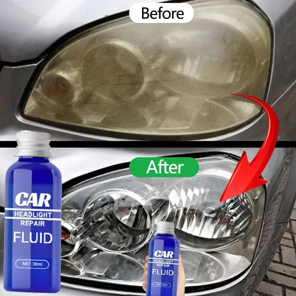 Ceramic Coating Headlight Auto Lamp Crystal Polish Headlight Headlight Repair Polishing Nano Nano Coating Fluid Fluid Polis Amag