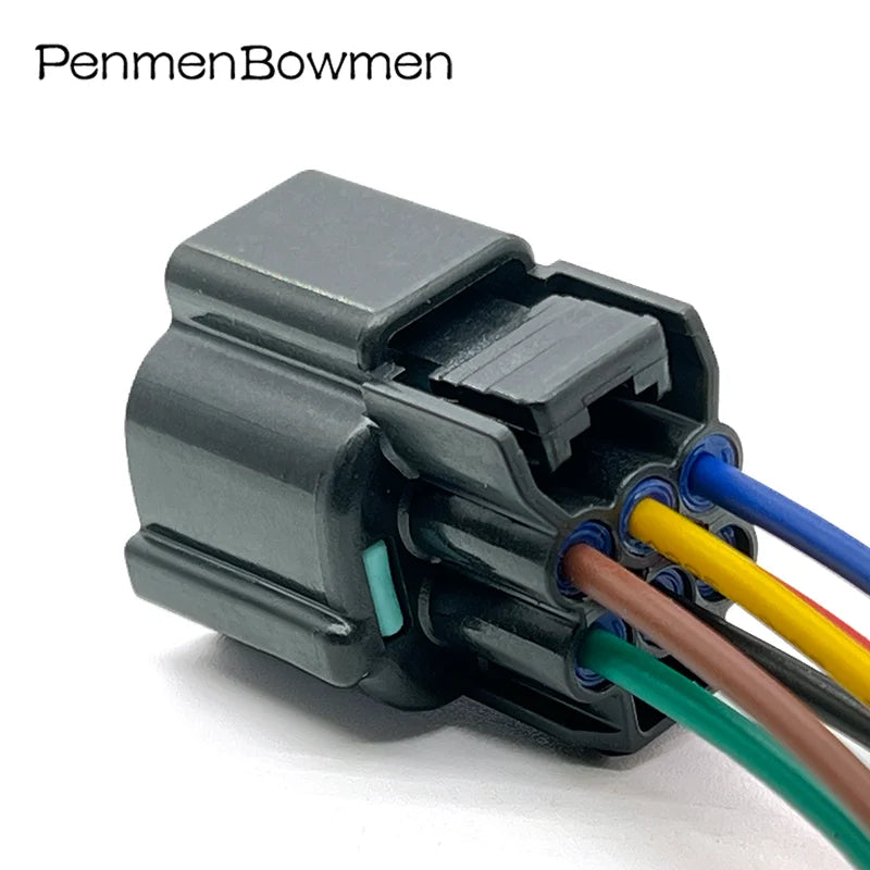 1 Set 6 Pin Auto Motor Socket Electrical Cable Connectors Waterproof Female Wire Harness Plug PB535-06027