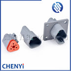 3 Pin Automotive Waterproof Connector Male or Female Wire harness plug DT06-3S DT04-3P DT04-3P-L012 For Deutsch DT series