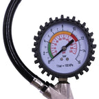 220PSI Multifunctional Tire Air Pressure Monitoring Gauge Tester for Car Motorcycle Air Compressor Dial Meter Inflator Amagi