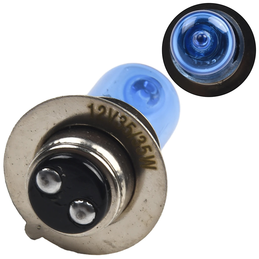 35W Motorcycle Headlight Halogen Bulb 12V Halogen Bulb 12V Super Bright H6 T19 P15D Motorcycle Headlight Bulbs Lamp