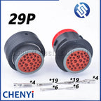 29 Pin connector HDP26-24-29SE HDP24-24-29PE auto waterproof plug With Pins For Deutsch HDP series
