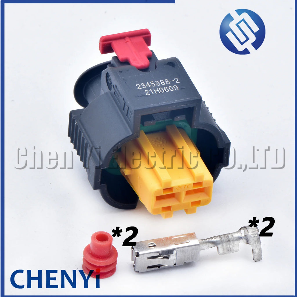 2 Pin Automobile waterproof connector Fuel injector plug 2345388-1 2345388-2 21H0609 22H2809 2345290-1 2345290-1