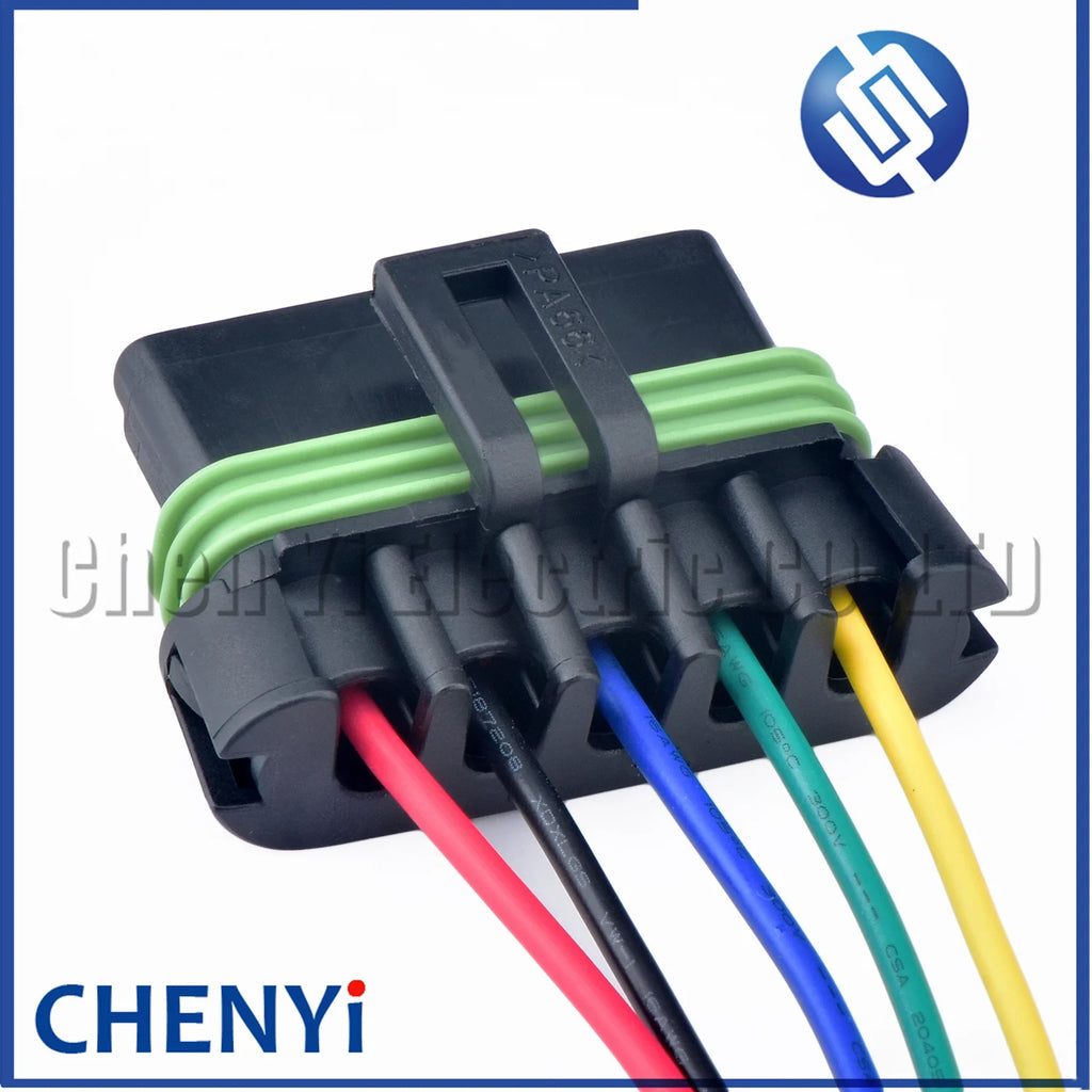 5 Pin Automotive Blower Resistance connector Automotive fuel pump Wire harness plug 15300030 For Chevrolet Suzuki Opel GM