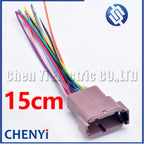 brown Deutsch 12 Pin Sealed waterproof connector DTM06-12SD DTM04-12PD Automotive Connector Heavy Truck Wiring Harness Plug
