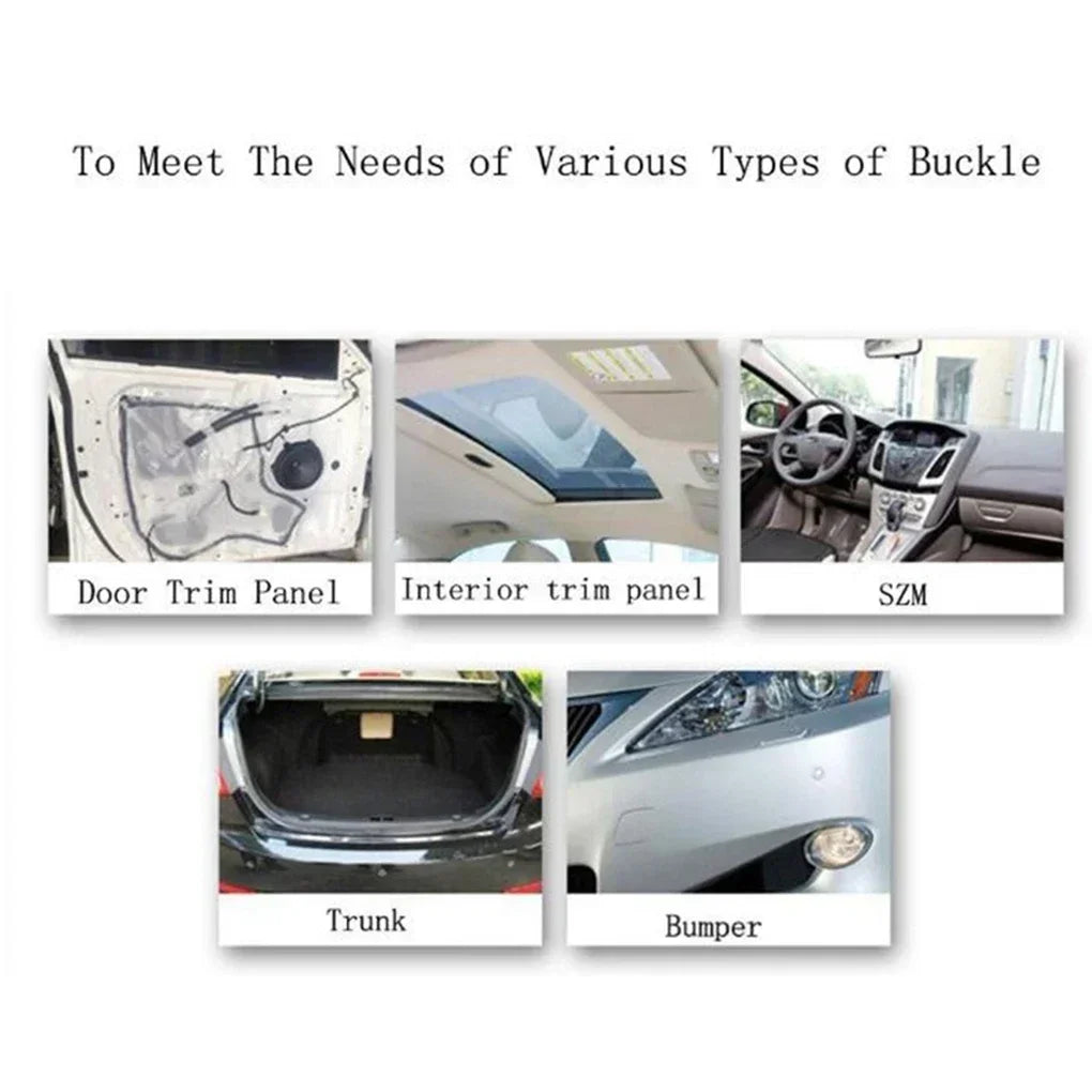 30kinds High Quality Plastic Car Body Door Push Pin Rivet Fasteners Trim Moulding Clips Screw Driver for Trains Truck Amagi