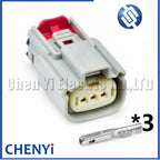 3 Pin Auto waterproof connector Car steering gear power pump harness plug 33471-0307 33471-3307 33471-0306 33471-0340 For Ford