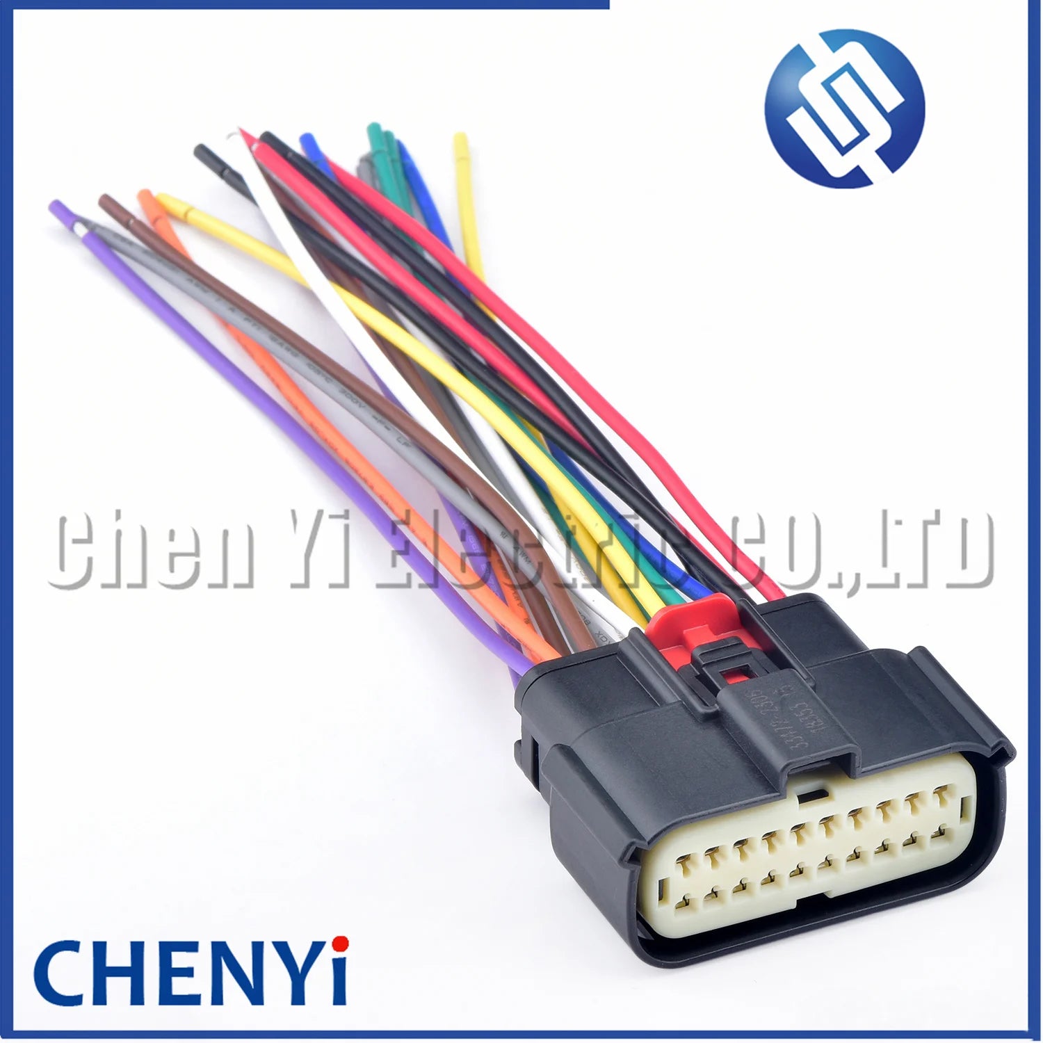 20 Pin Headlight Socket Lamp Light Connector Wire Harness plug 33482-2132 33472-2001 For Chevrolet Ford EDGE Fiesta Cadillac
