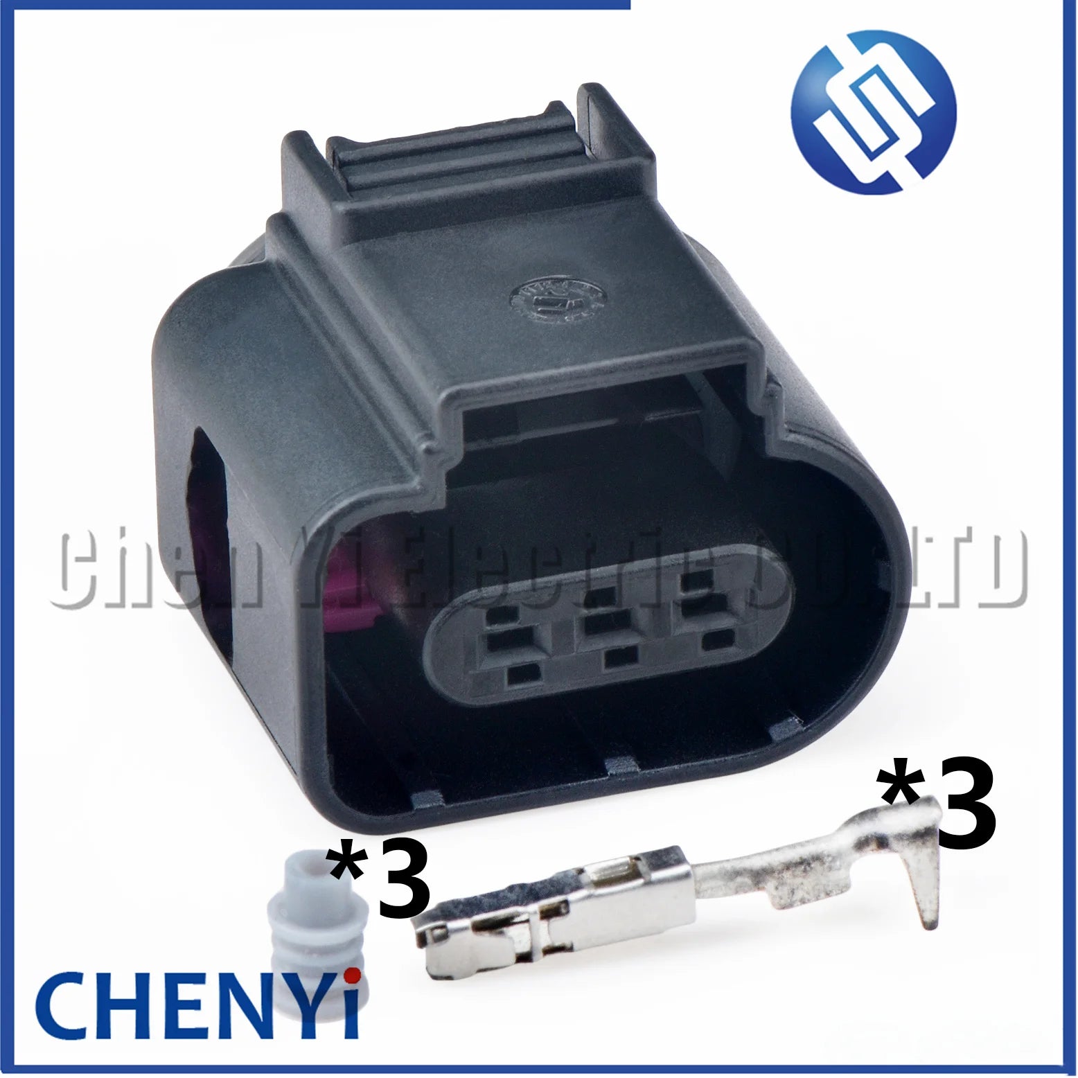 3 Pin Car Air Conditioner Pressure Switch Connector Knock Sensor Crankshaft camshaft position sensor plug 8K0973703 8K0 973 703
