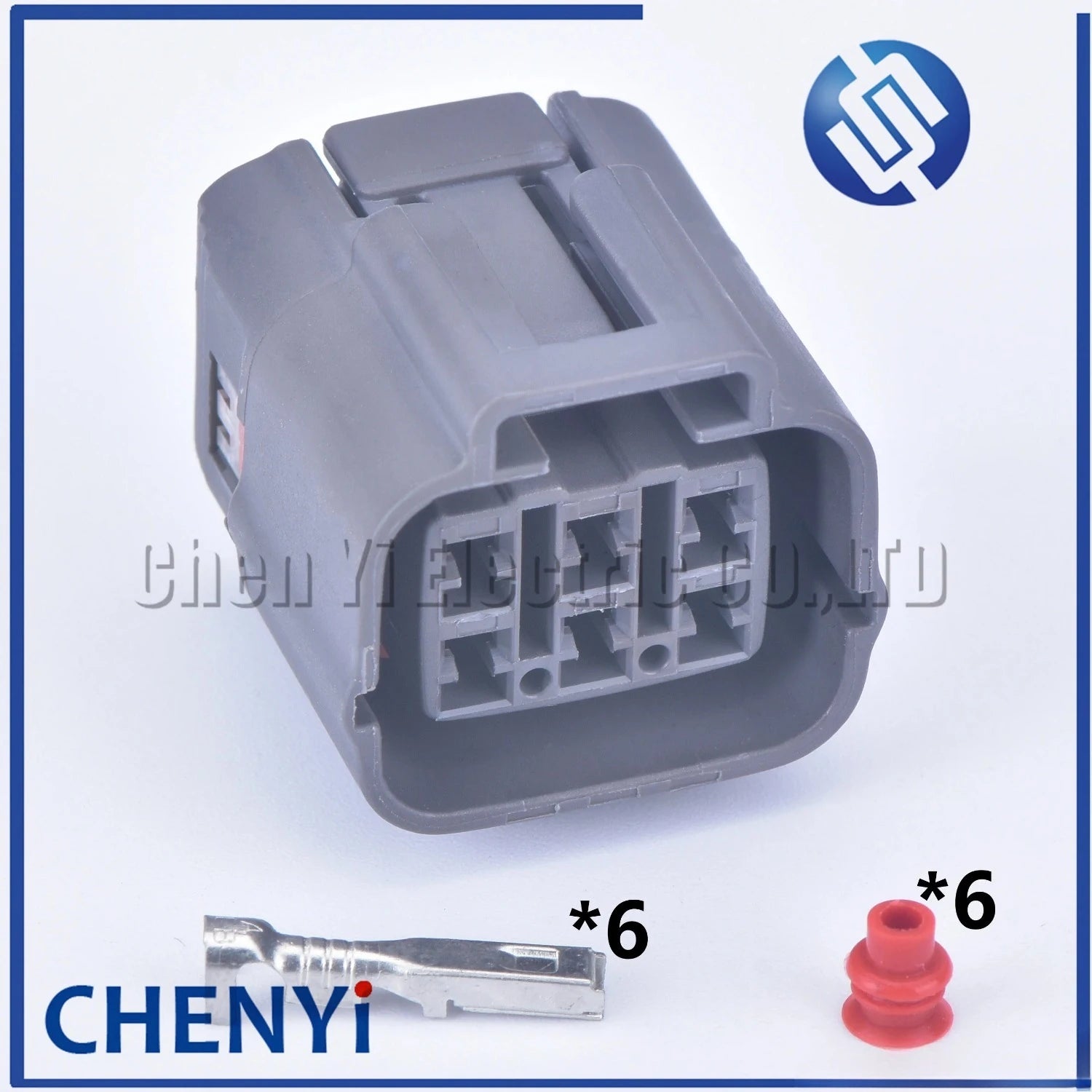 6 Pin car waterproof auto connector Computer solenoid valve plug 6189-0648 For Mazda Ford