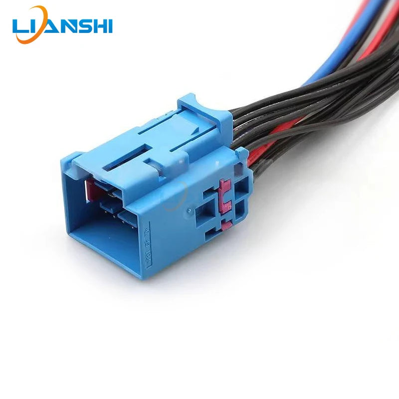 8K0972483D male and female, 4F0972575D, suitable for Volkswagen Audi computer seat plug, 17P blue