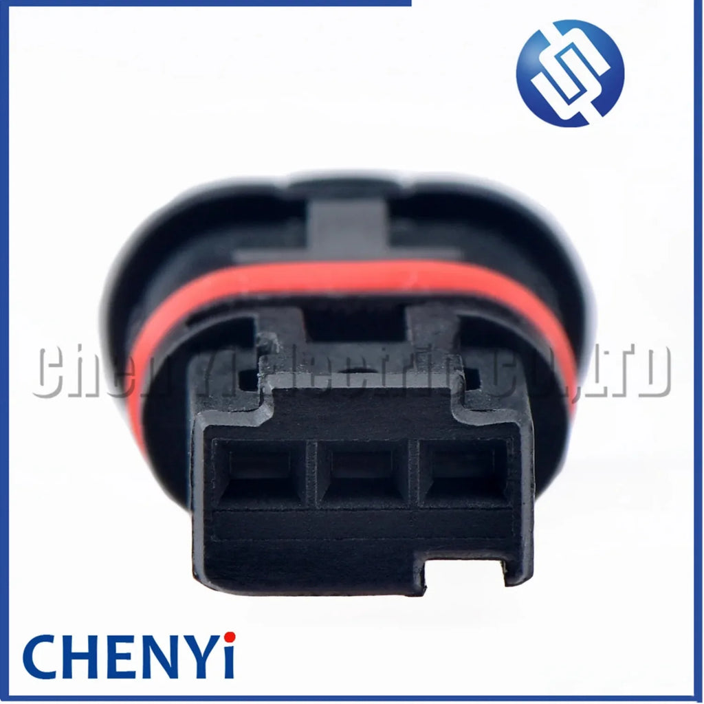 3 Pin Female Auto Reverse radar Connector Car door handle seat rearview mirror heating Wire harness Plug