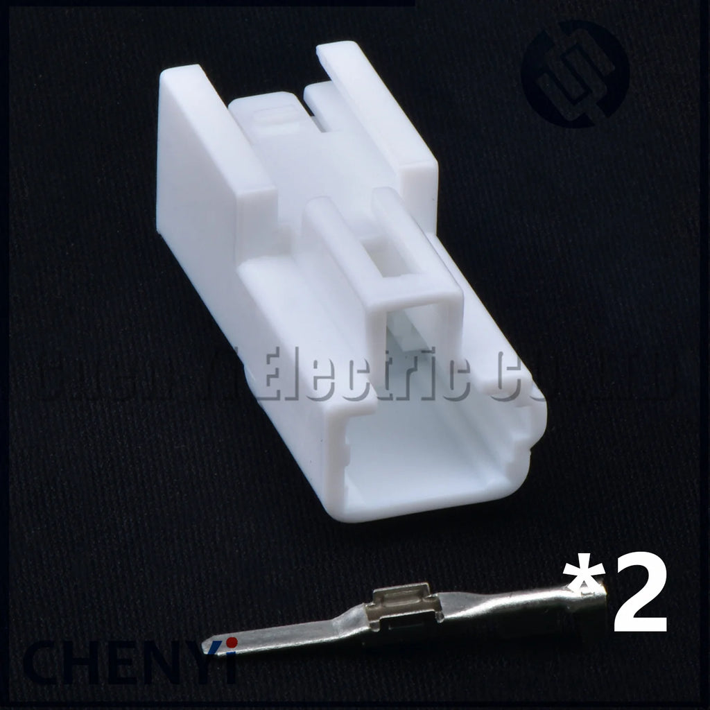 2 Pin Auto Connector plug MG651026 MG641029 6149-1251 7283-1020 90980-1247 90980-11724 90980-12B28 7189-3037 For Toyota Honda