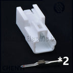 2 Pin Auto Connector plug MG651026 MG641029 6149-1251 7283-1020 90980-1247 90980-11724 90980-12B28 7189-3037 For Toyota Honda