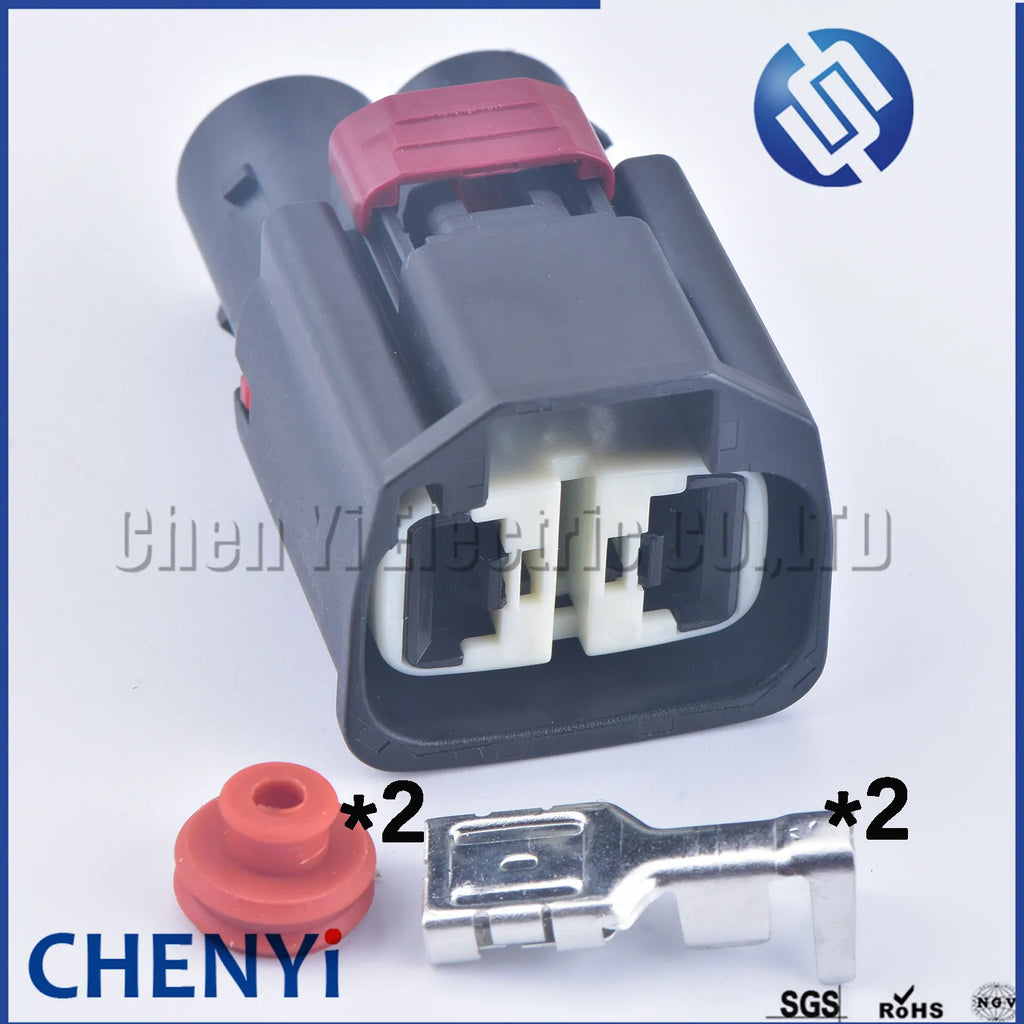 2 Pin Automotive connector Car Steering Power Booster Pump wiring harness Plug 7287-1990-30 7287-1992-30 MG645784-5