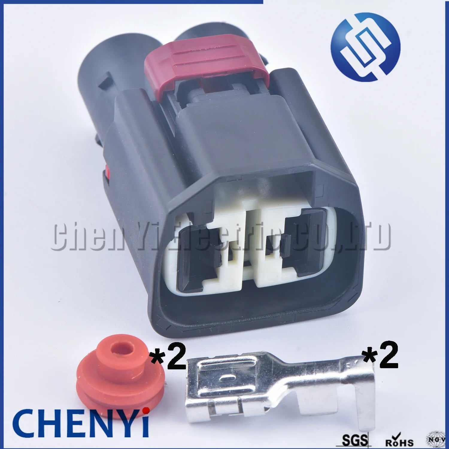 2 Pin Automotive connector Car Steering Power Booster Pump wiring harness Plug 7287-1990-30 7287-1992-30 MG645784-5