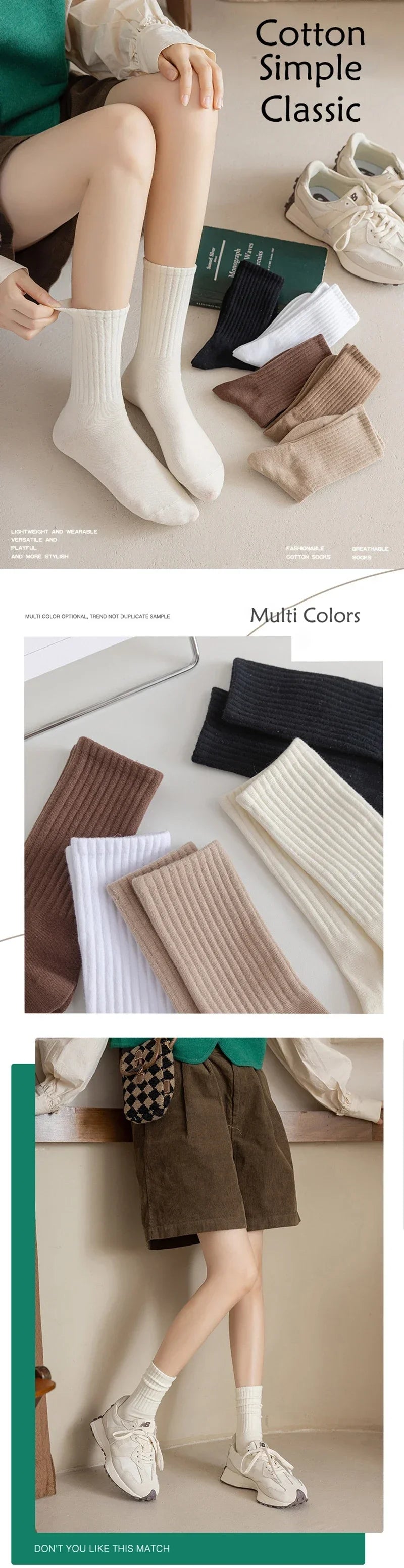 Autumn Winter Thicken Warm Wool Cashmere Thermal Long Crew Stockings Women Home Sleeping Solid Color Women Hot Tubing Socks Amag