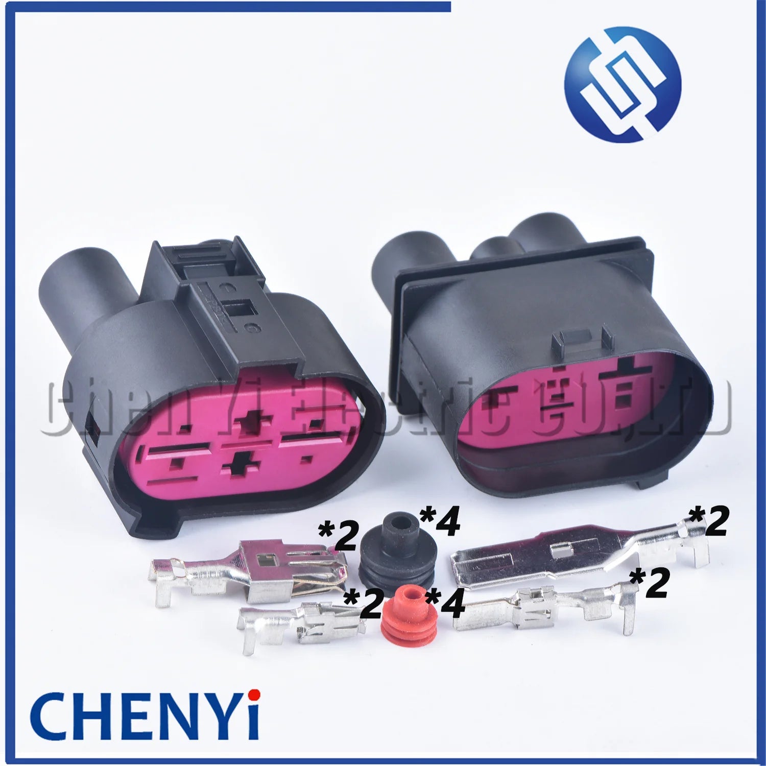 4 Pin Automotive Oxygen Sensor Connector Fan Wire harness Plugt 1J0906444 1J0906234 1J0 906 234 A
