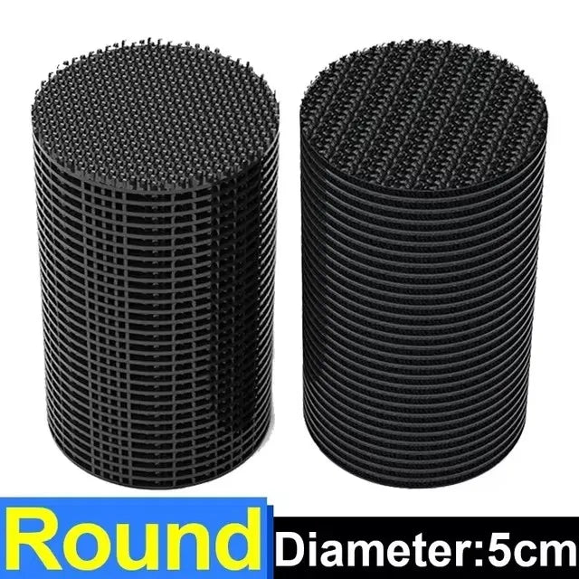 New Carpet Fixing Stickers Double Faced High Adhesive Car Carpet Fixed Patches Home Floor Foot Mats Anti Skid Grip Tapes 2/50pcs