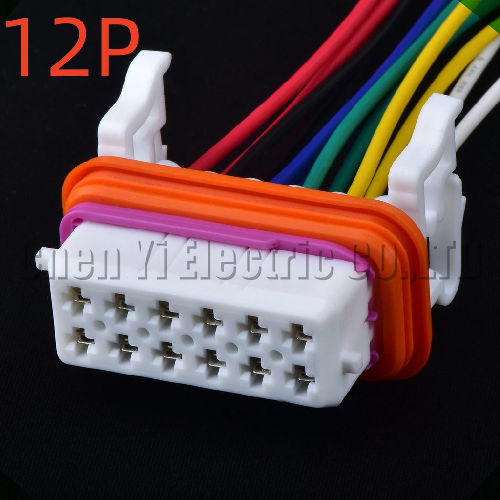 12-Pin Auto Connector Automotive Connectors Headlights harness 7L6971071A Touareg Vw