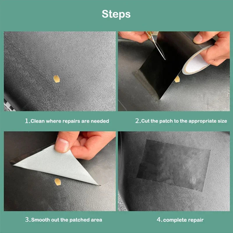 Durable Self-Adhesive Leather Patch for Sofa Car Seat and Motorcycle Repair Strong Adhesive Tape for Hotel Office Use Amagi