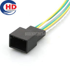 6 PIN Unsealed Car Starter Cable Harness Plug Electrical Male Female Connector for VW Audi 5Q0972706 Automobile Socket