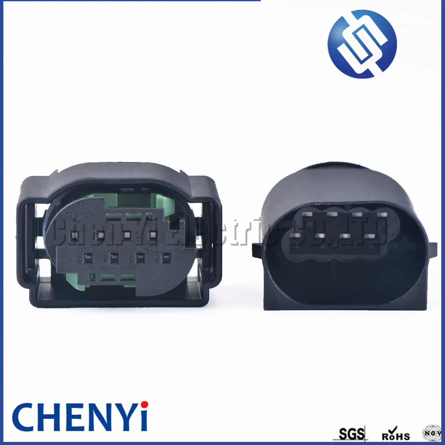8 Pin 1-1534229-1 ACC Electric Eye Radar Sensor Plug Lane Change Assist Controller Connector 4F0972708 4F0 972 708