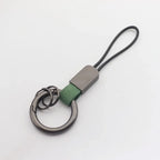 Car Sleek Carbon Fiber Style Keychain - 360° Rotatable, Universal Fit with Anti-Lost D-Ring, Durable for Men & Women Amagi