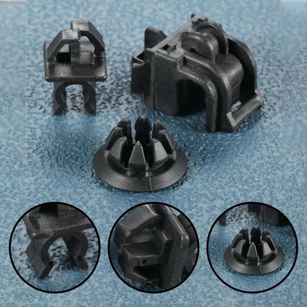3Pcs Hood Rod Holder Opener Stay Grommet Clip For Honda For Accord Odyssey Hood Rod Retainer Opener Hold Loop Clip