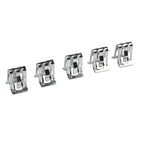 25Pcs Metal Fastener Clips 1/2 X 5/8 Car Retainer Moulding Trim Accessories Dashboard Side Panel Audio Clips