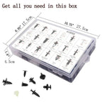 800pcs Car Plastic Retainer Clips Kit 680pcs Auto Fender Push Pin Rivet Door Trim Panel Car Fastener Clip Mixed Set Amagi