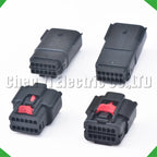 12 Pin Auto Headlight Plug Connector wiring harness plug 33472-1201 33472-1206 33482-12...