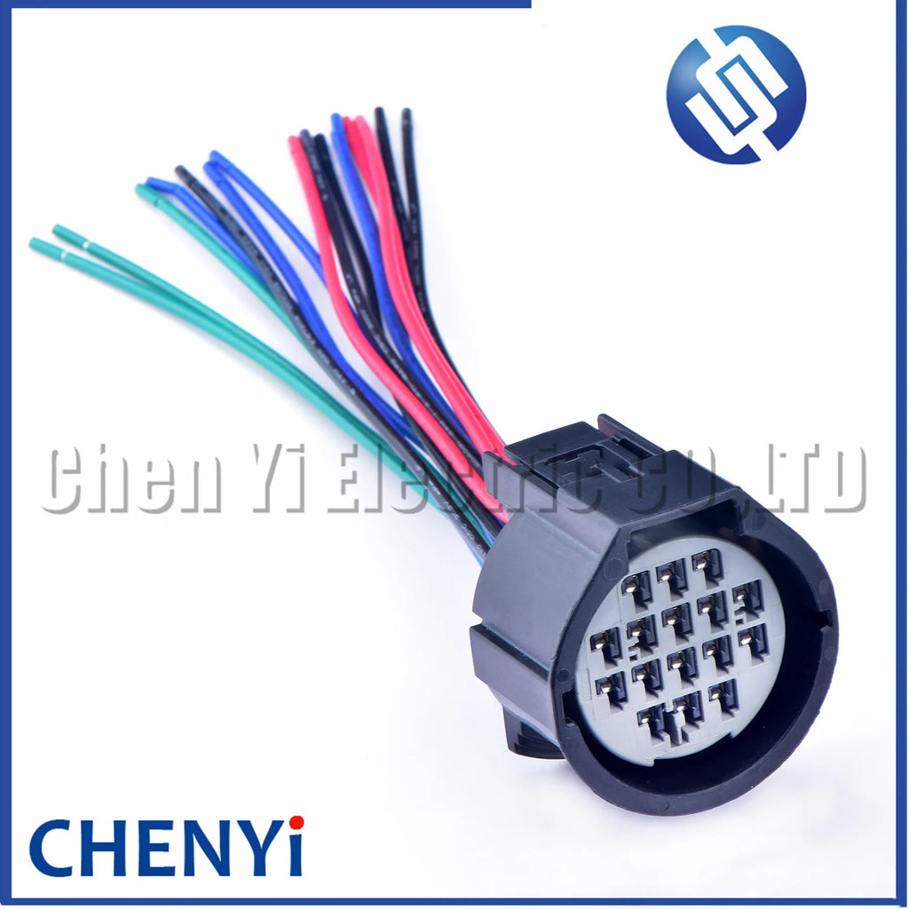 16 Pin/Way Male Female Headlight Connector Plug Wire Cable Pigtail For Land Rover Discovery 3 4 Jaguar Range Rover Freelander 2