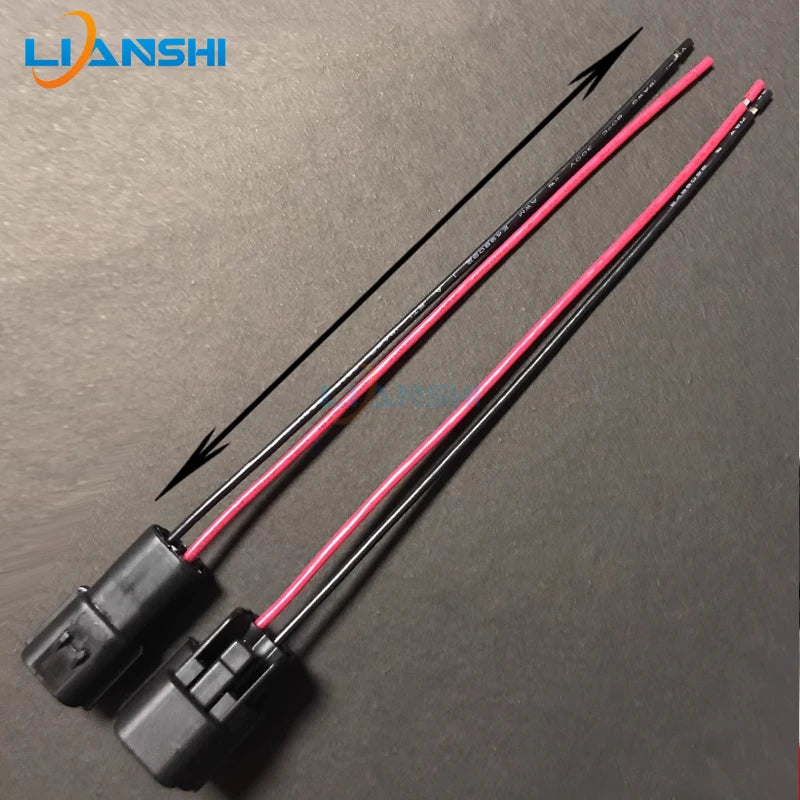 Automotive waterproof connector, 2-hole wire harness male and female butt plug, 6-core sensor connector DJ70216Y-1.8