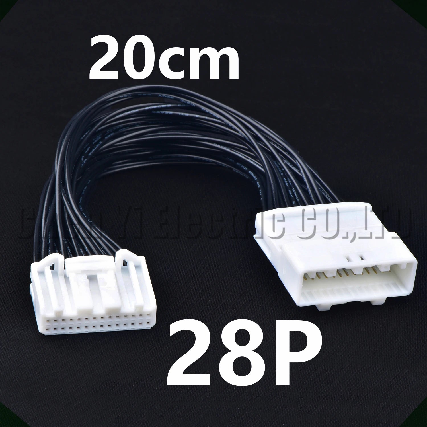 28-Pin Wire Harness Automotive multimedia navigation screen harness Connector