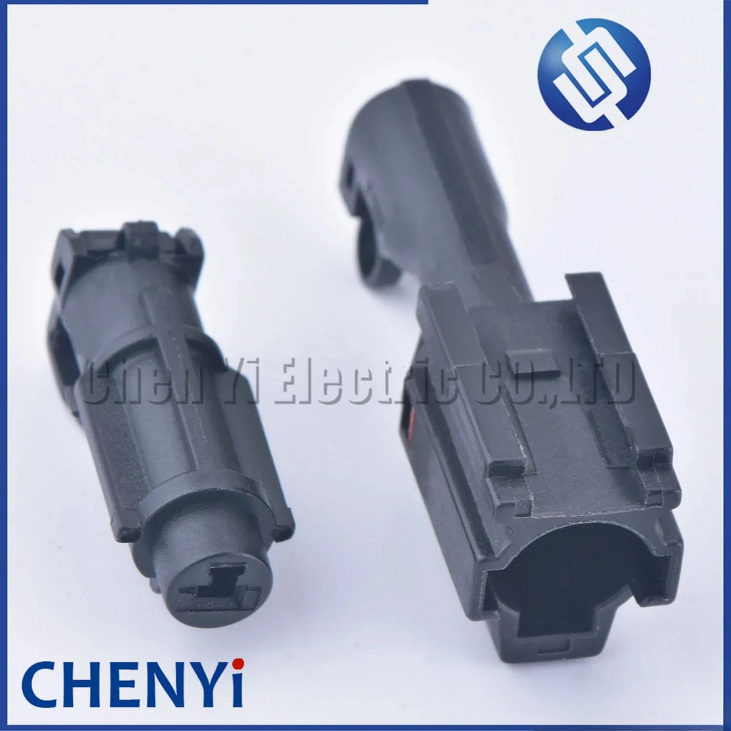 5 Sets 1 Pin Auto Waterproof Connector 7123-7414-30 Adapter Automotive Black Socket Male Female Plug MG640280-5 MG610278-5