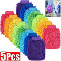 Car Wash Gloves Washing Wiper Car Cleaning Towel Auto Dust Washer Mitt Microfiber Gloves Car Wash Household Washing Amagi
