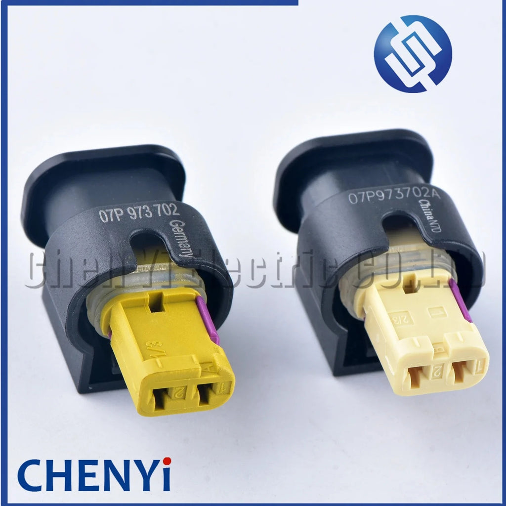2 Pin Automotive sensor connector Fuel Injector harness Plug 07P973702 07P973702A 07P 973 702 07P 973 702A