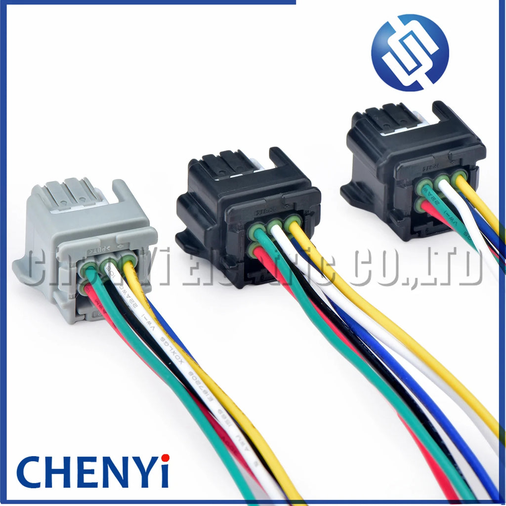 6 Pin Automotive connector Car reversing radar rearview camera harness plug 90980-12A59 90980-12790 82824-78020 For Toyota