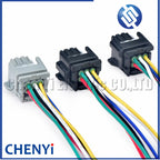 6 Pin Automotive connector Car reversing radar rearview camera harness plug 90980-12A59 90980-12790 82824-78020 For Toyota