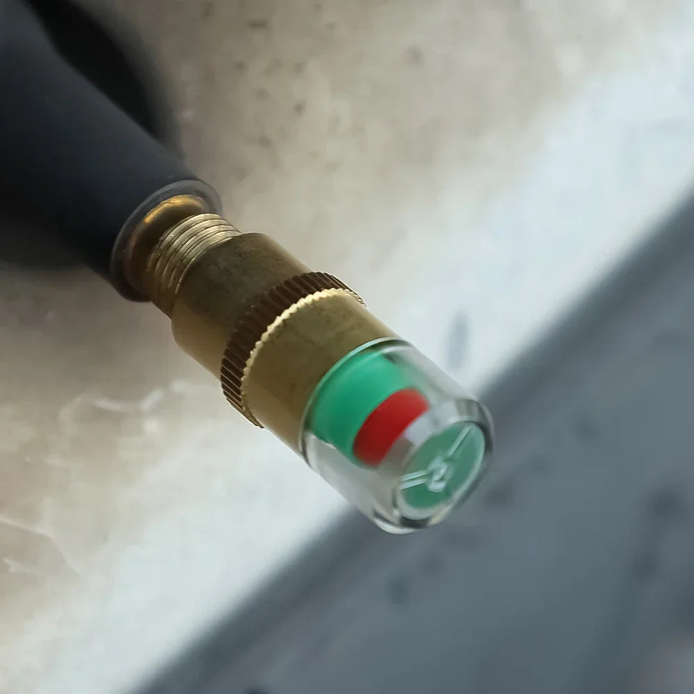 Car Tyre Pressure Indicator Valve Gauge Indicator Alarm Monitoring Bonnet Sensor Automotive External Valve Detection Monitor