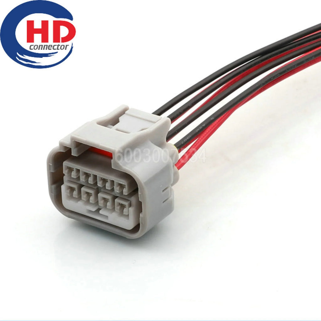 8 pin Male or Female 7283-1081-40 Car Headlight Cable Socket Waterproof Light Lamp Connector For Toyota 90980-10891